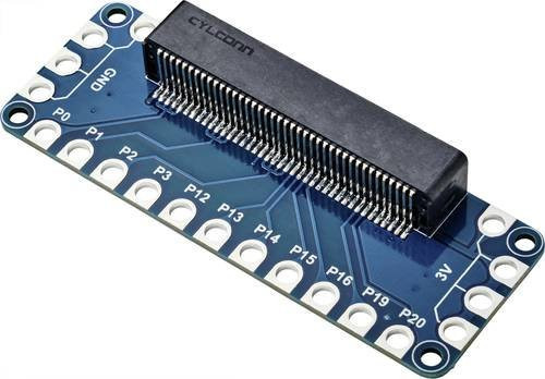 TRU COMPONENTS TC-9072528 Erweiterungsmodul in Blau passend für BBC micro:bit Entwicklungskits - Bild 1