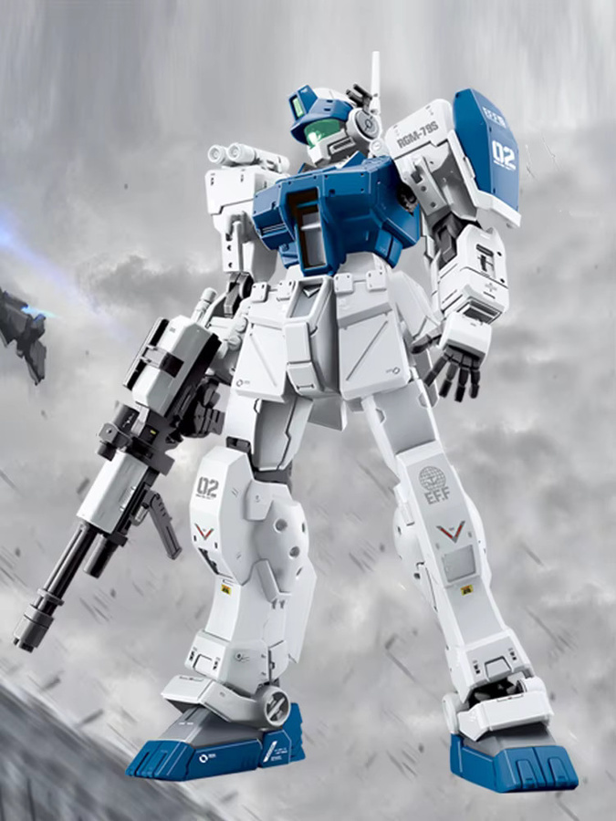 TAKARA TOMY HG 1/144 GM Sparta RGM-79 Snow And White Dog Squad, Bausatz, Actionfiguren - Bild 5