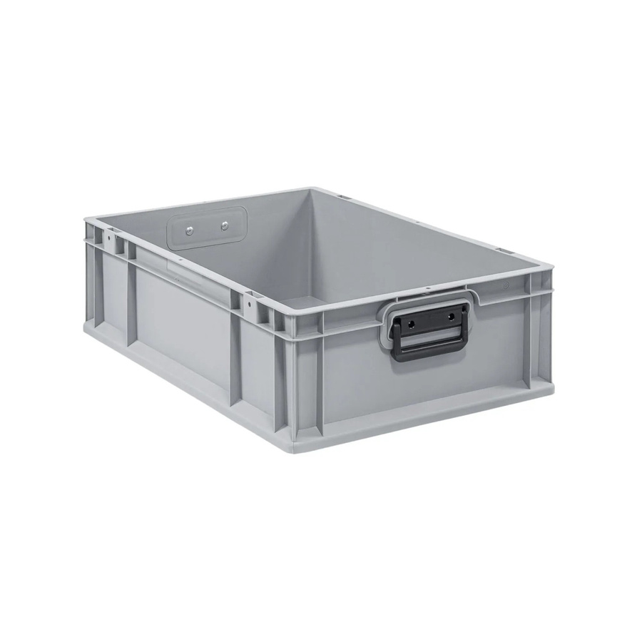 PROREGAL Eurobox Nextgen Portable Duo Transportbehälter Grau H x B x T: 17 x 40 x 60 cm, 34 Liter - Bild 2
