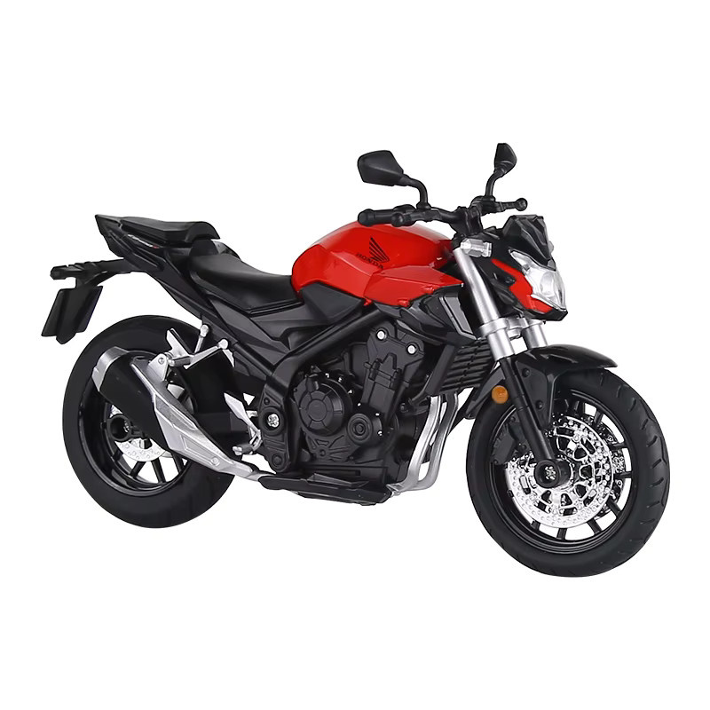 CCA CB400F Motorradmodell, 1:12, Metall, Rot - Bild 5