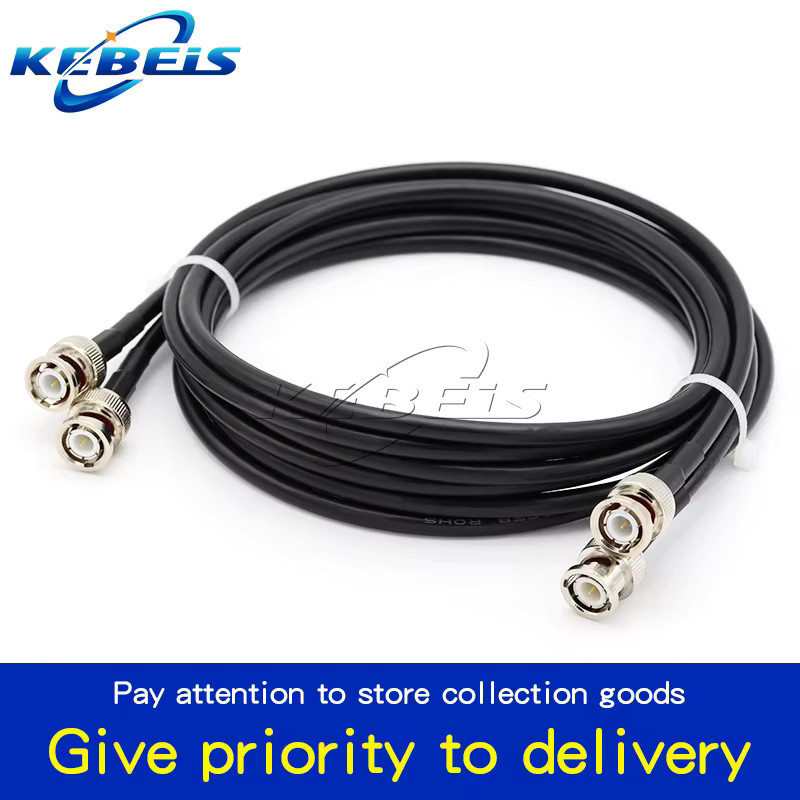 KEBEIS RG58 BNC-auf-BNC Koaxial-Pigtail Jumper 50 Ohm Kabel in Schwarz - Bild 3