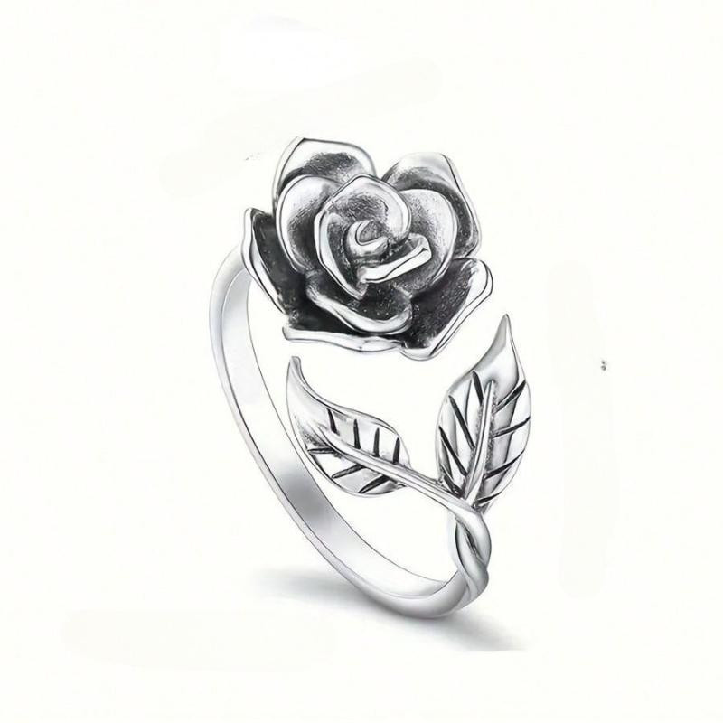 Lucky Star Jewelry Ring, Zinklegierung, Silber, Damen, Verstellbar - Bild 3