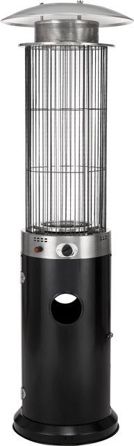 Tepro Gas-Terrassenfeuer Ventura in Schwarz und Edelstahl, Höhe: 176 cm - Bild 3