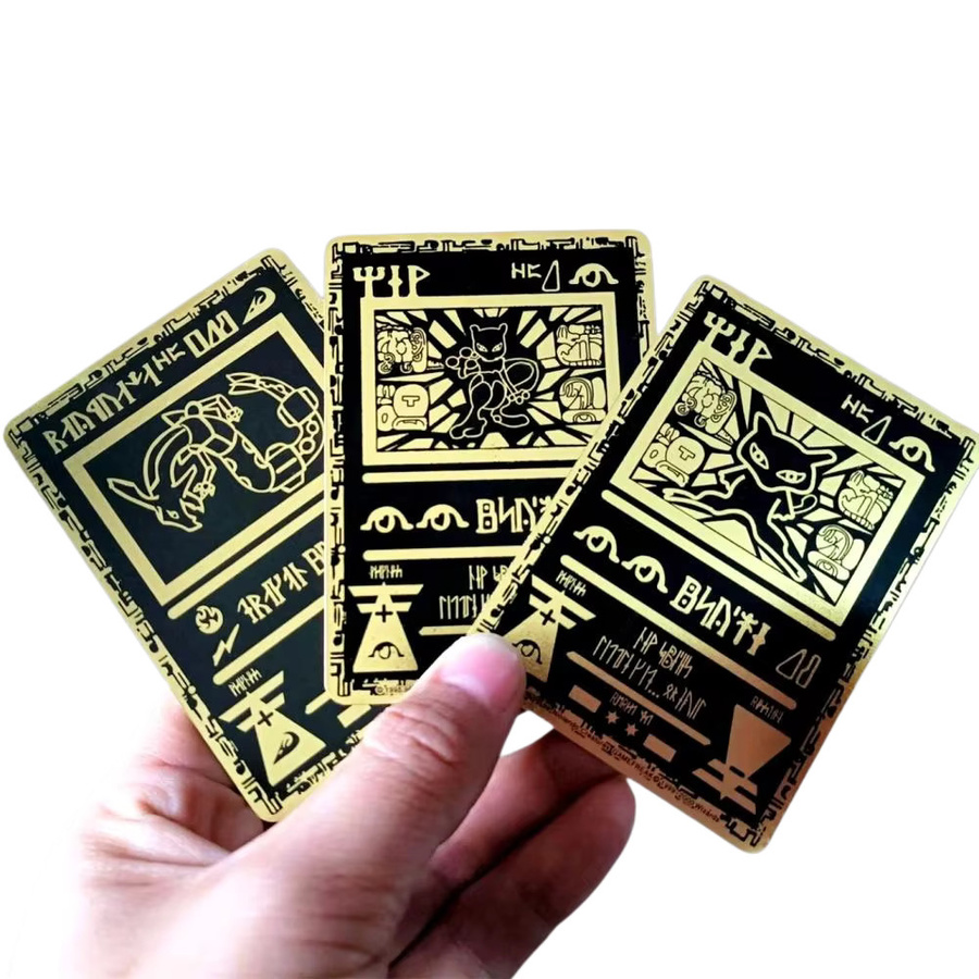 Potdemiel Ancient Mew Promo, Sammelkarten, Metall, Schwarz, Ägypten - Bild 3
