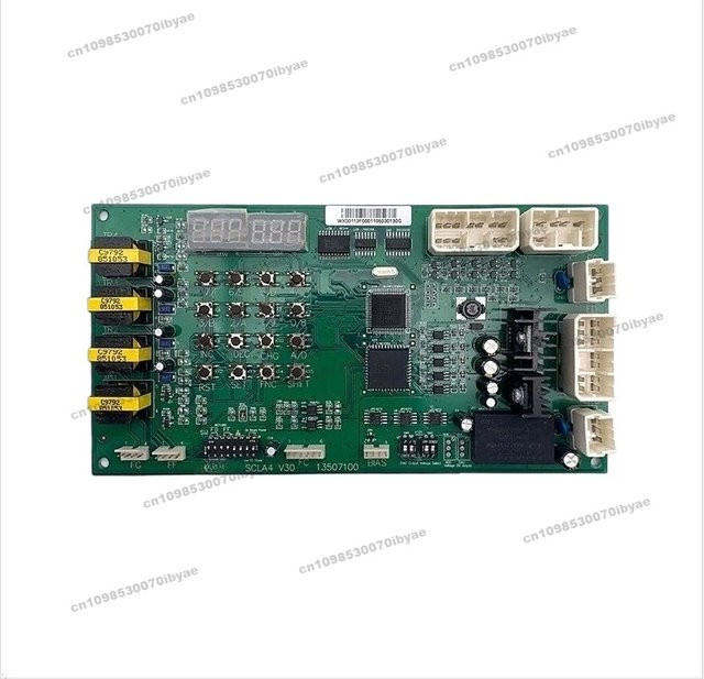 Hitachi Elevator Communication Board SCLA3 Schaltschrank A Board GVF/UAX/NPH in Schwarz und Grün - Bild 1