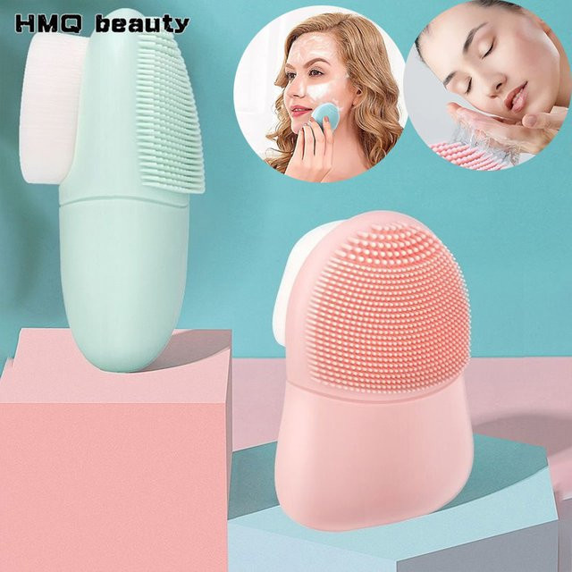 HMQ beauty Gesichtsreinigungsbürste, Silikon, manuelle Massage, Unisex - Bild 1