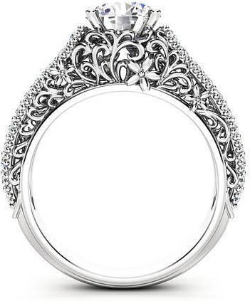 YIRAN Jewelry Ring 925 Silber, Diamant, Zirkonia, Damen, Größe 6 - Bild 1