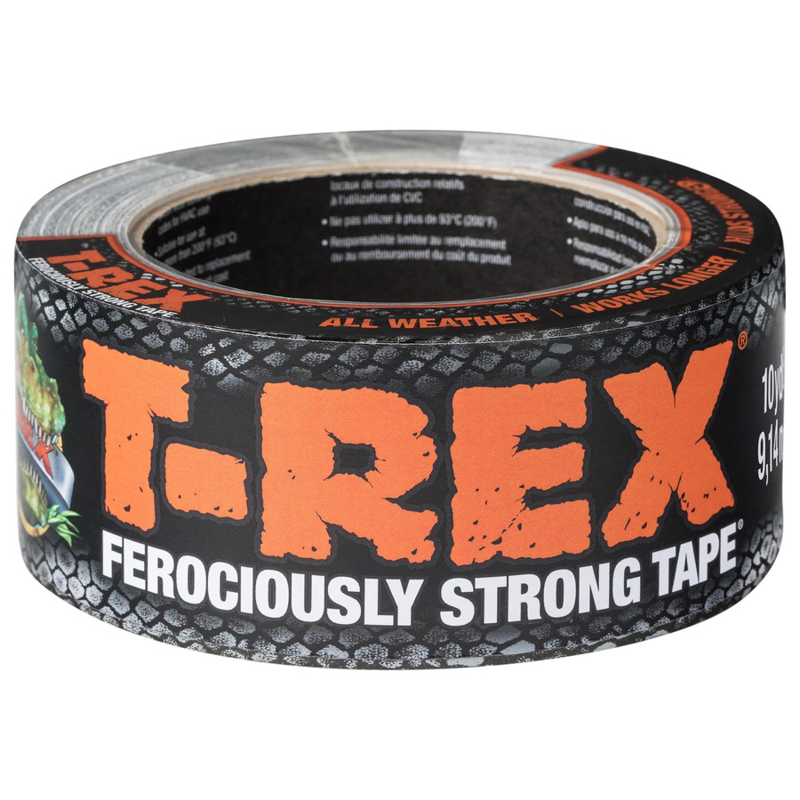 T-Rex Extremgewebeband extra stark in Grau, Breite: 48 mm, Länge: 9,1 m - Bild 2