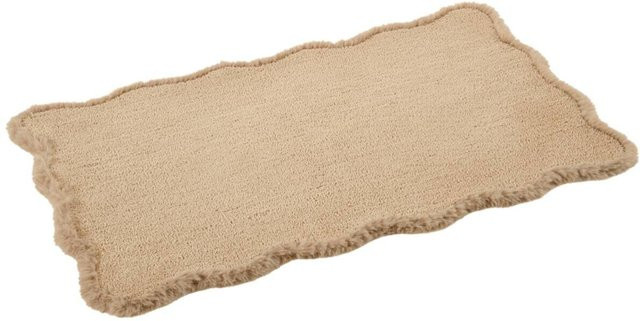 Badematte POCOline Rabbit in Taupe aus Polyester, B/L: 50 x 80 cm - Bild 1