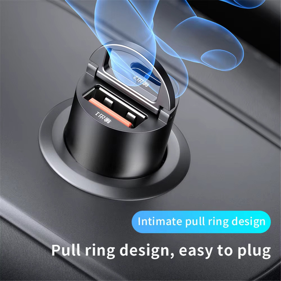 Kankeirr 200W Auto USB Schnellladegerät mit PD Typ-C und QC 4.0 in Schwarz - Bild 6