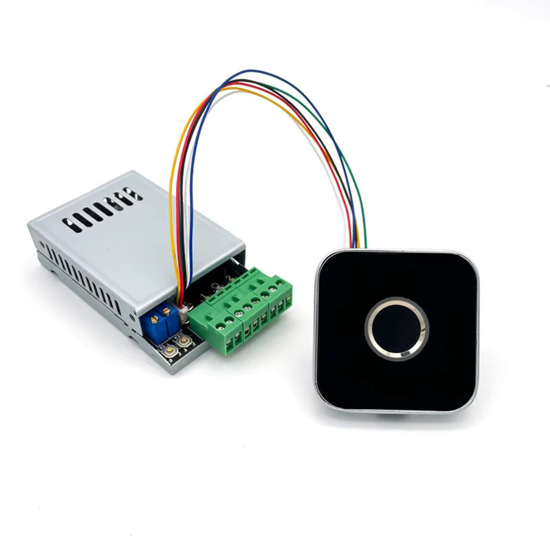 GROW R502-AW Fingerabdruck-Zugangskontrollplatine mit Zwei-Relais K220 DC10-24V und Admin/Benutzer-Funktion, selbstverriegelnd mit 0,5s-60s Verzögerung - Bild 3