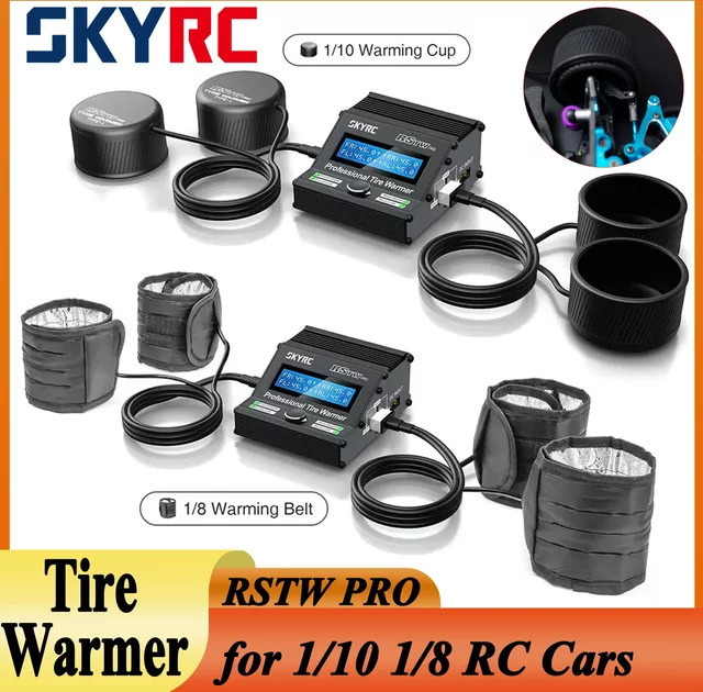 SKYRC Reifenwärmer, Silikon-Wärmbecher, elektronisch, temperaturgesteuert - Bild 1