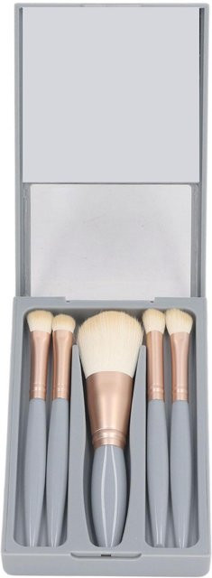 GoolRC Make-up Pinselset, 5 Stück, Mini Reisegröße, Weiß, Unisex - Bild 1