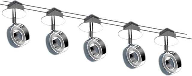 Näve LED-Seilsystem Tony Rund in Silber - Bild 1