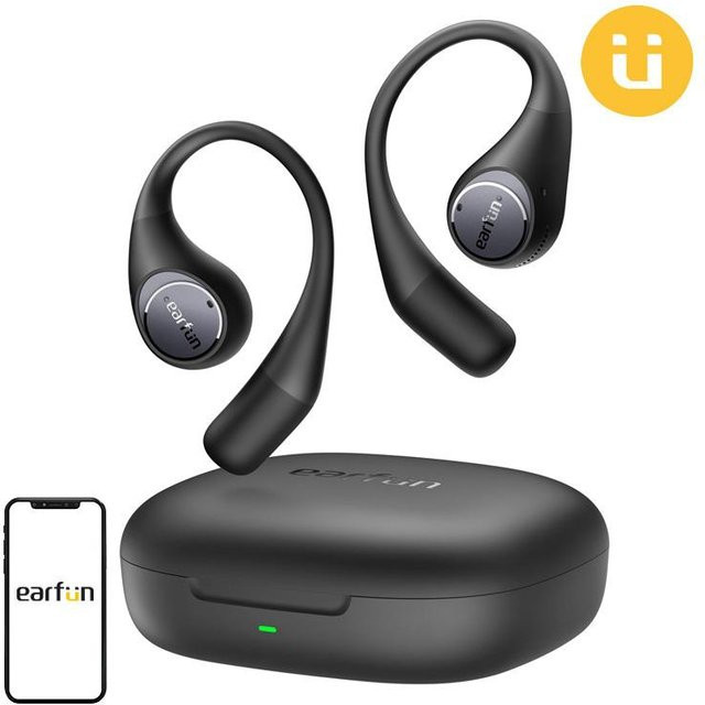 EarFun Open Jump Bluetooth In-Ear Kopfhörer in Schwarz - Bild 1