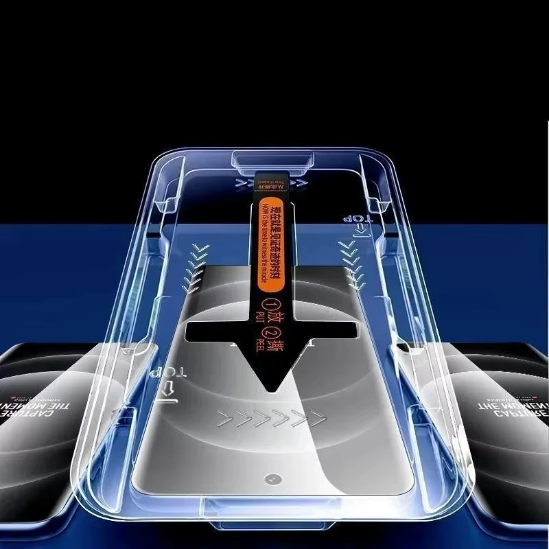 2 Stück Premium-Hartglas Schutzfolien für Xiaomi 14 Ultra 13 Ultra 12S Ultra in Transparent mit Easy Install Funktion - Bild 2