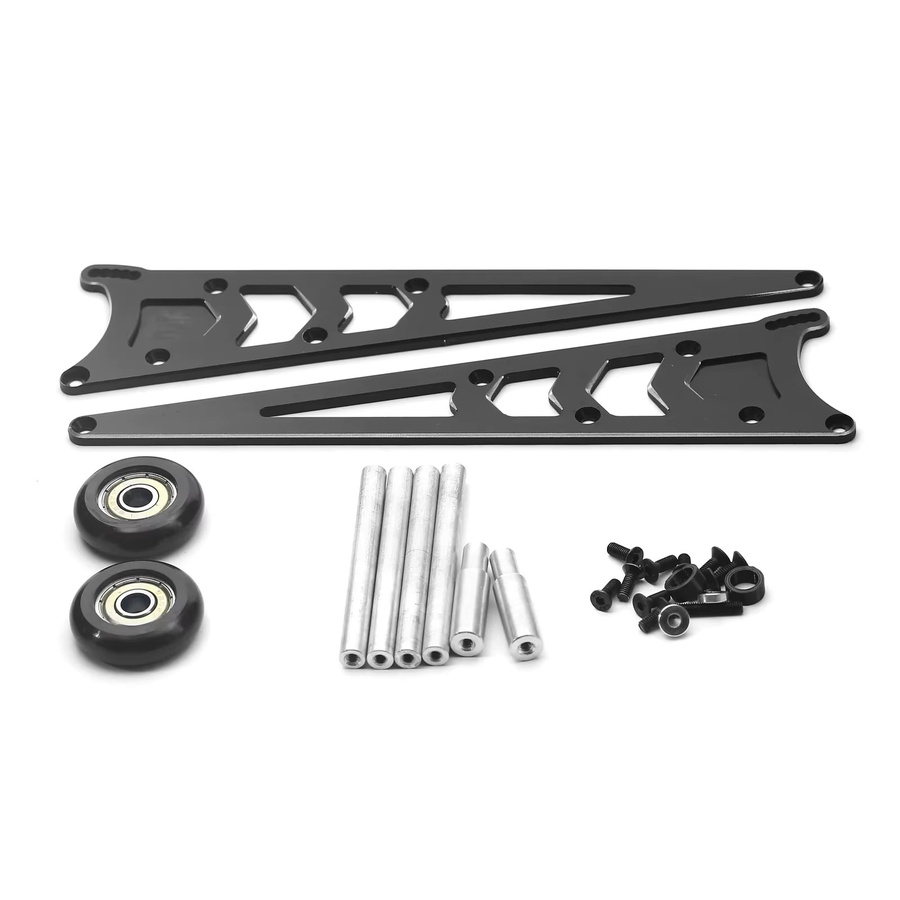 Traxxas Aluminium Wheelie Bar Kit, Zubehör, Metall, Schwarz - Bild 3