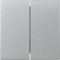 Gira Wippe zweifach in Silber aus Kunststoff - Bild 1