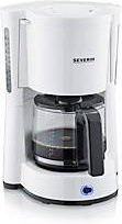 Severin Filterkaffeemaschine KA 4816 in Weiß mit Glaskanne, 1,25 l Fassungsvermögen und 1.000 W Leistung, inklusive Warmhalteplatte und Abschaltautomatik - Bild 1