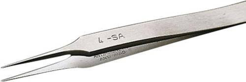 Weller Erem 4SA Präzisionspinzette mit Spitzform, extra fein, Silber, Länge: 110 mm - Bild 1