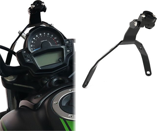 Motorrad-GPS-Navigationshalterung für Kawasaki Vulcan S Vulcan 650 S 2015-2026 von Xracingmoto in Schwarz - Bild 1