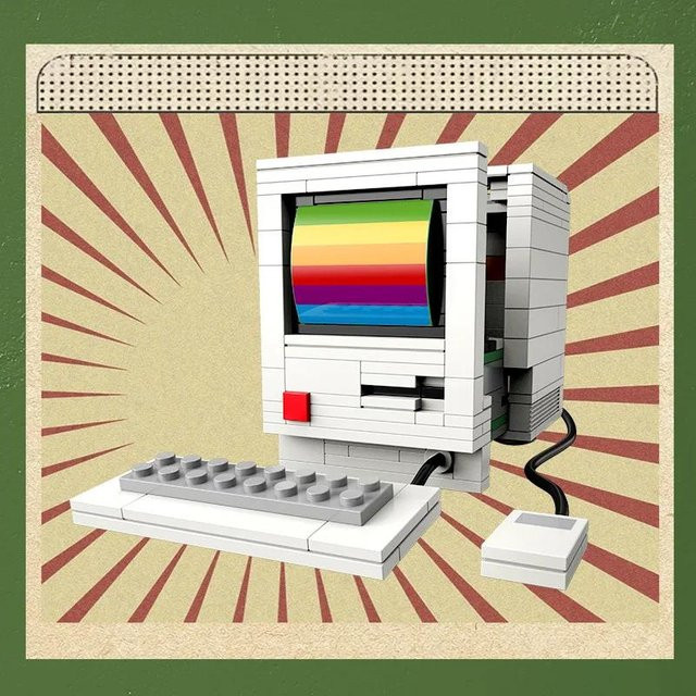Yiran bag DIY Retro Elektrogeräte Möbel Bausteine Modell Set - Bild 1