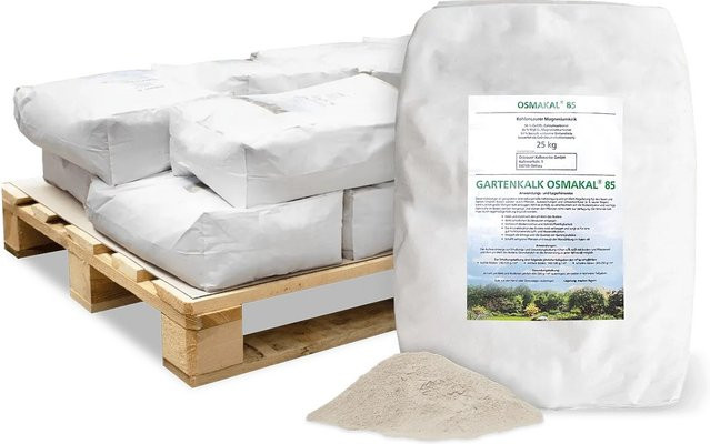 Ostrauer Kalkwerke Osmakal Magnesiumkalk 85 Weiß 300 kg (12 x 25 kg) - Bild 1