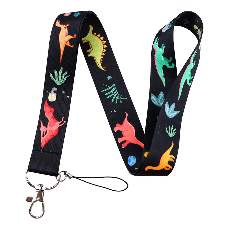 Dinosaurier-Lanyard-Schlüsselanhänger, Bunt, Unisex - Bild 3