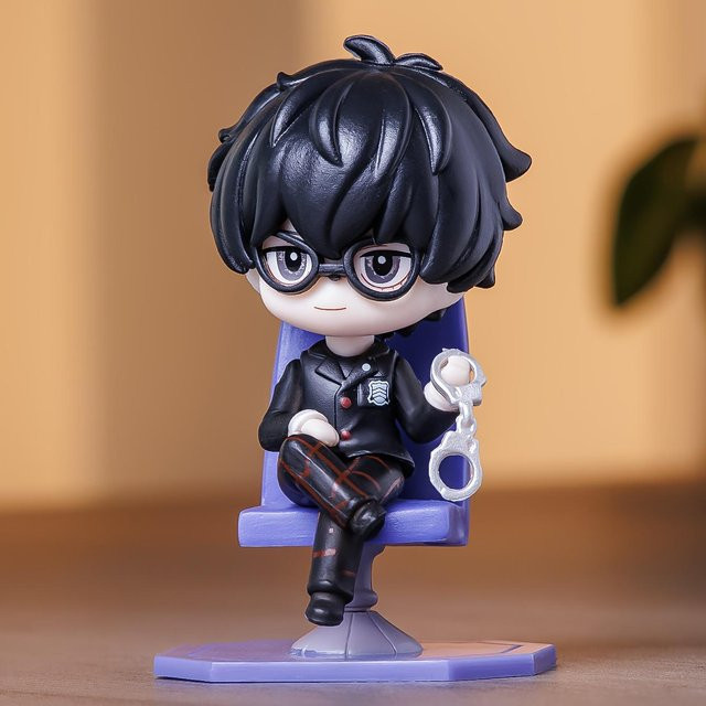 Anime-Figur Persona Q Amamiya Ren Yuuki Makoto Yu Narukami Modell aus PVC in Schwarz - Bild 1