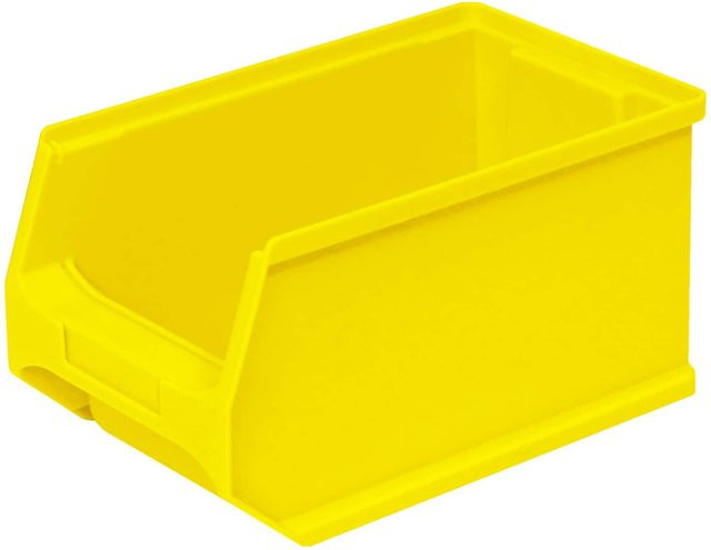 BRB Profi Sichtboxen LB4 in Gelb, 20 Stück, B/T/H: 14,5 x 1,0 x 23,5 cm - Bild 1