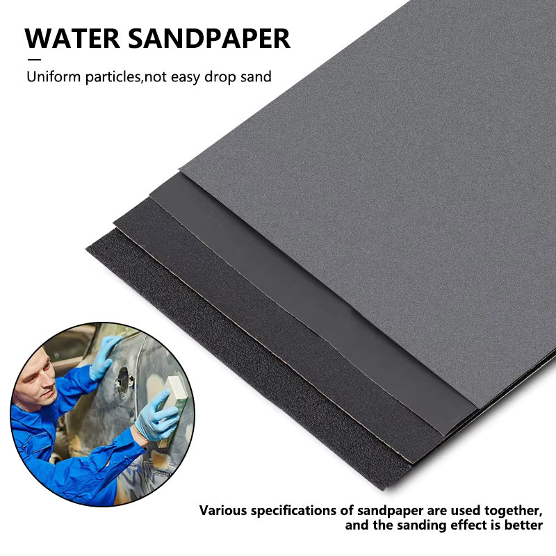 XCAN 36-teiliges Nass-Trocken-Schleifpapier-Set für Holz und Metall mit Körnungen von 400 bis 3000 - Bild 4