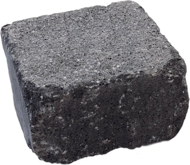 Diephaus Mauerstein Maximo Beton Schwarz Anthrazit B/T/H: 25 x 25 x 15 cm - Bild 1