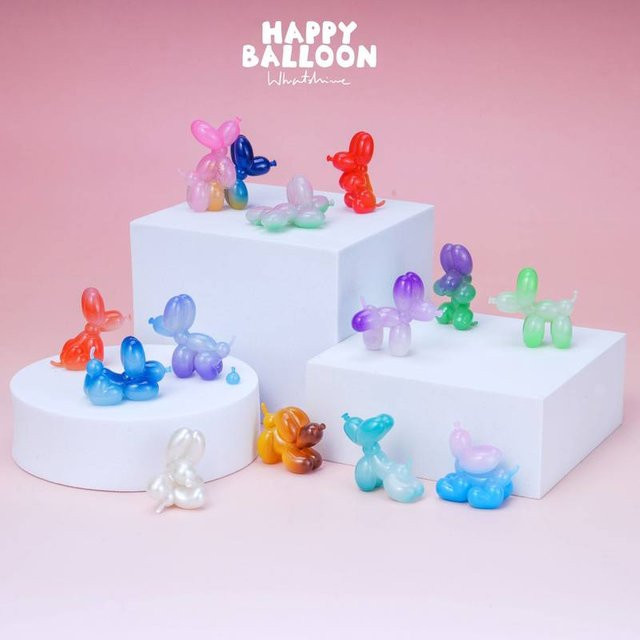 52TOYS Moedouble Happy Balloon Dog Blind Box, Sammelfigur, Bunt / Mehrfarbig - Bild 1