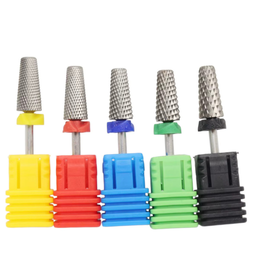 Easy Nail 5-in-1 Kreuzschliff-Wolframkarbid-Nagelbohrer, 2,35 mm Schaft - Bild 3