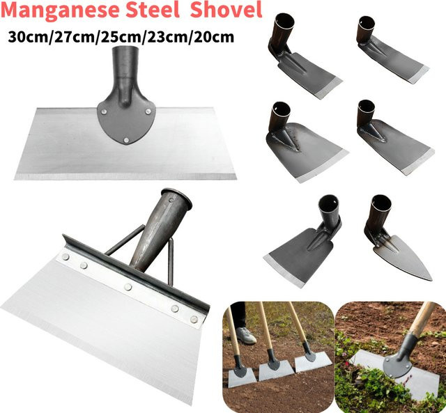 Multifunktionale Gartenhandschaufel von alloet in Silber für Gartenarbeit und Pflanzenpflege - Bild 1