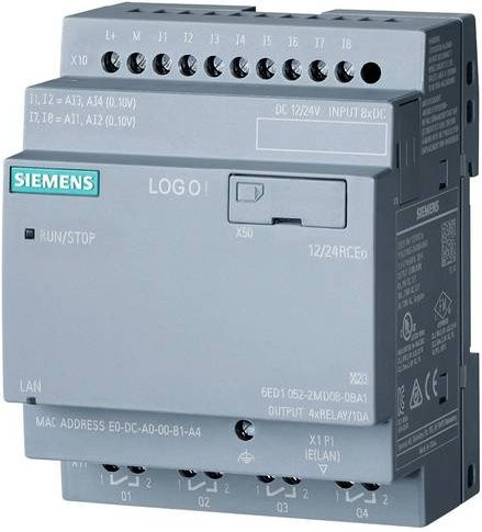 Siemens Logikmodul 6AG1052-2MD08-7BA2 in Grau - Bild 1