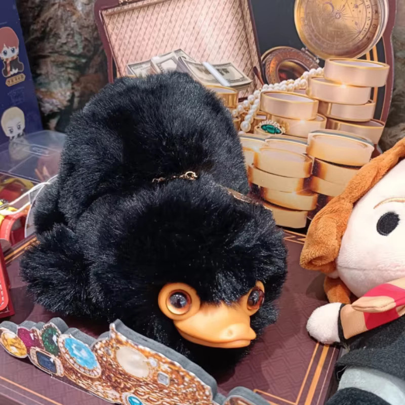 Bandai Harry Potter Fantastic Beasts Soft Vinyl Series Blind Box, Niffler Hedwig, Plüsch, Einzelfigur - Bild 3
