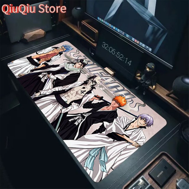 Potdemiel Anime Mousepad XXL Bleach Kurosaki Ichigo Multicolour Mausmatte B/B: 90 x 40 cm - Bild 1