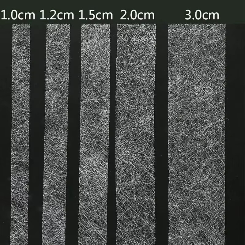 Selbstklebendes doppelseitiges Stoffband zum Aufbügeln für Hosen und Kleidung, Weiß, B/T/H: 60,0 x 10,0 x 1,0 cm - Bild 5
