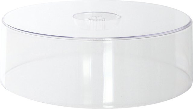 Schneider Abdeckhaube aus Polystyrol, rund, transparent, Durchmesser: 33,5 cm, Höhe: 12 cm - Bild 1