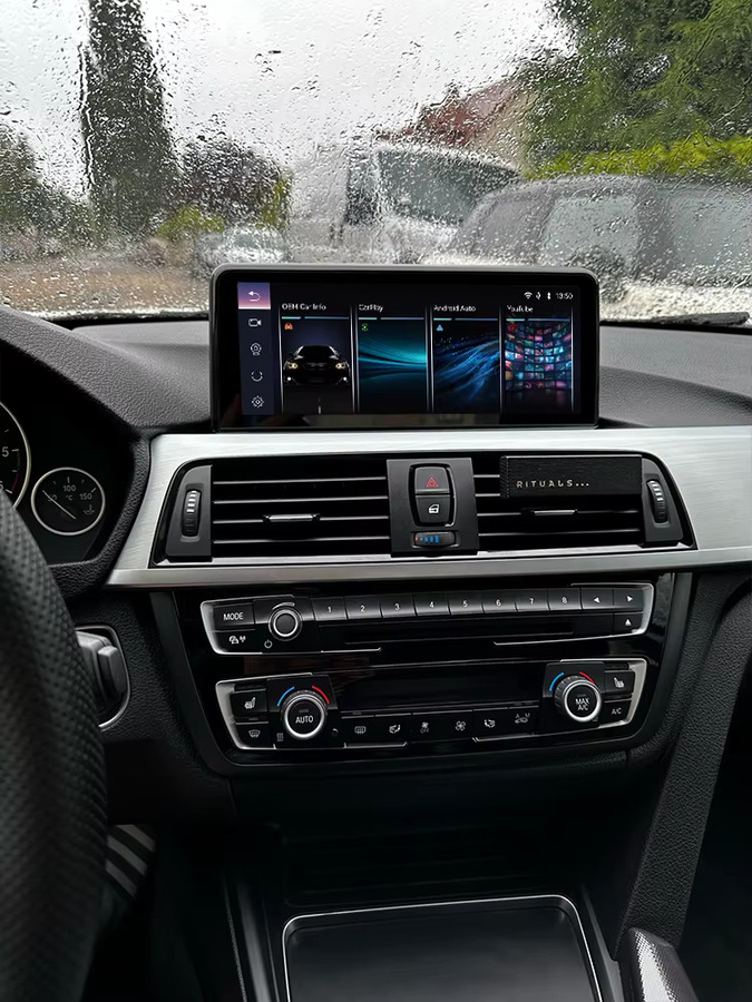 AUTOTOP 10,25 Zoll Android Multimedia System mit Wireless Carplay, Android Auto und Youtube für BMW 3er und 4er Serie F30 F31 F32 F33 F34 F36 (2013-2017) mit NBT System, Mirror Link und Bluetooth in Schwarz - Bild 9