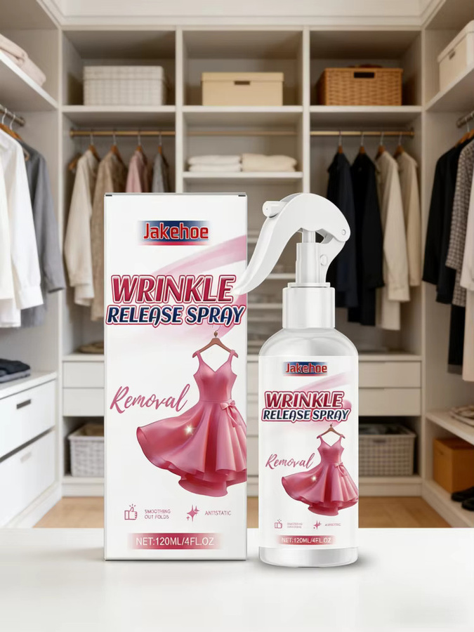 Jakehoe Faltenentferner-Spray für Kleidung in Weiß, 120ml - Bild 7