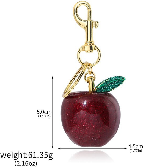 Rd lala Anhänger Kirschfrüchte, Metall, Gold, Unisex - Bild 1