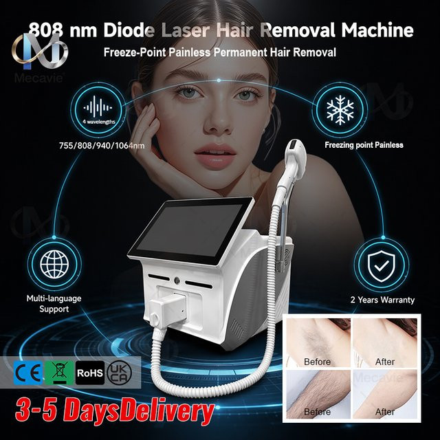 Emsnova Dioden-Eis-Titan-Laser Haarentfernungsgerät, Unisex, weiß - Bild 1