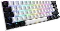 Sharkoon SKILLER SGK50 S4 Gaming-Tastatur mit mechanischen Switches, QWERTZ DE Layout, Schwarz/Weiß - Bild 1