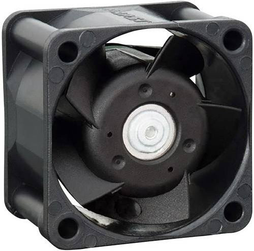 EBM Papst Axiallüfter 414J/2HH Schwarz 24 V/DC 24 m³/h B/T/H: 40 x 40 x 25 mm - Bild 1
