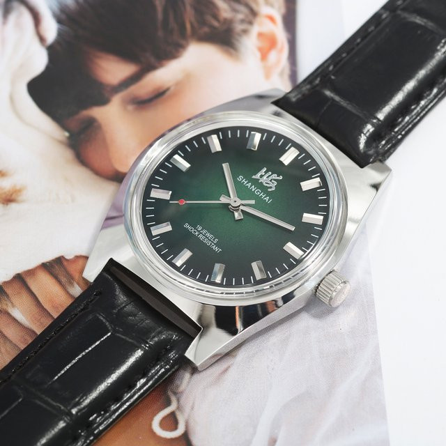 HEIMDALLR Armbanduhr, Handaufzug, 36 mm, Leder, Herren - Bild 1