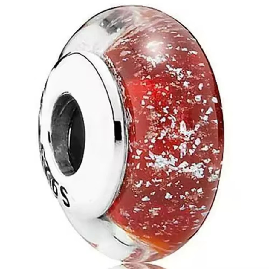 Charms Murano Glas, 925 Silber, Bunt, Damen - Bild 2