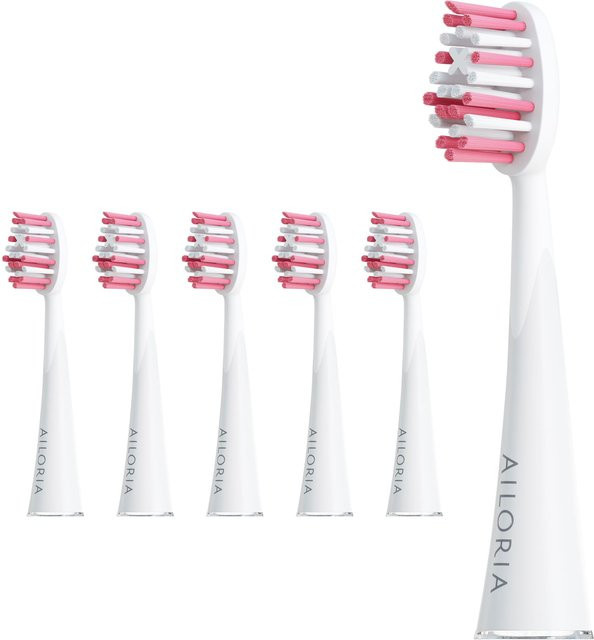AILORIA Extra Clean Ersatzbürstenköpfe, 6er Set, Unisex - Bild 1