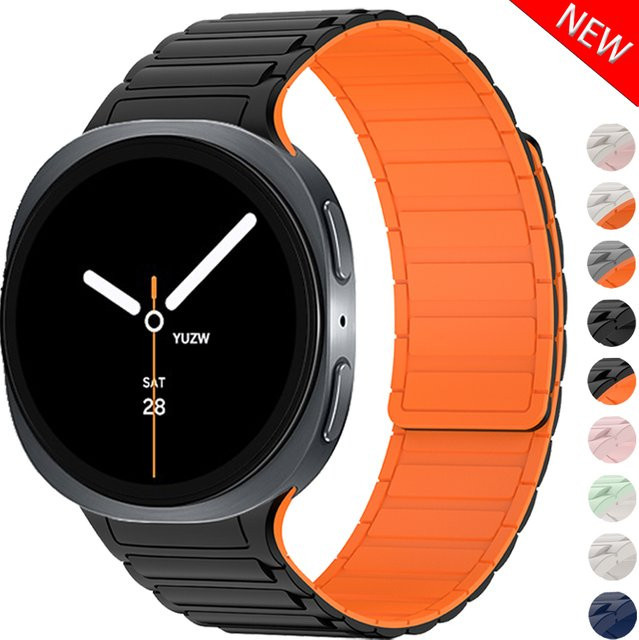 Samsung Uhrenarmband Silikon, Magnetarmband, Multicolor, Unisex - Bild 1